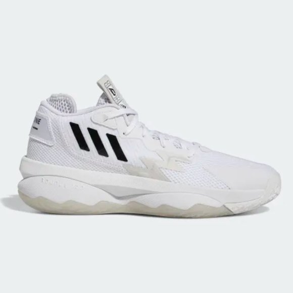 Adidas Dame 8 'Admit One - Cloud White' GY6462 Basketball Sneakers size 10.5 - Picture 1 of 10